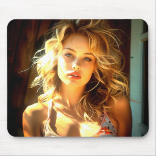 Pretty Lady Mouse Mat