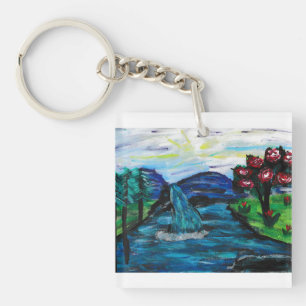 Pretty Landscape  Key Ring
