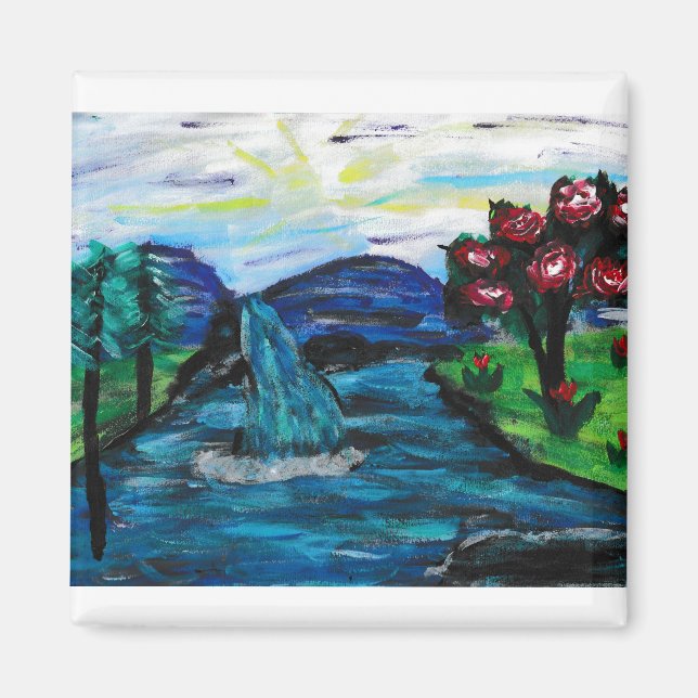 Pretty Landscape  Magnet (Front)