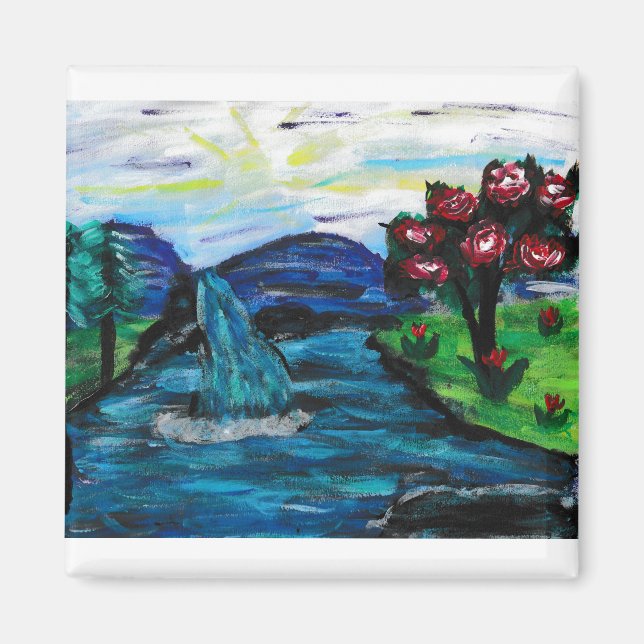 Pretty Landscape  Magnet (Front)