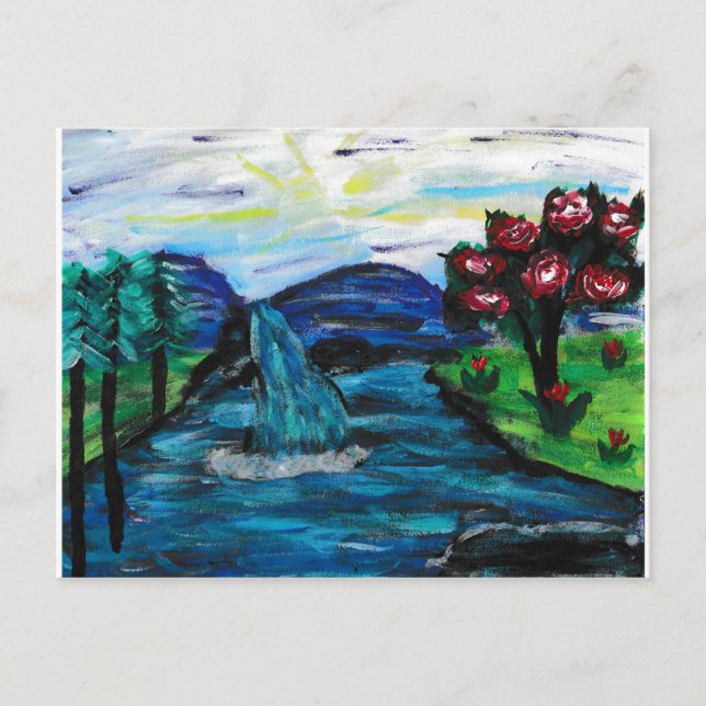 Pretty Landscape  Postcard (Front)