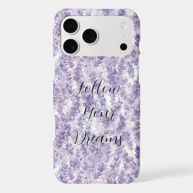 Pretty Lavender Flowers   (Back)