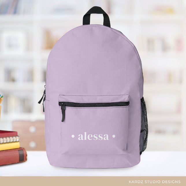 Pretty Lavender Girl School Backpack (Creator Uploaded)