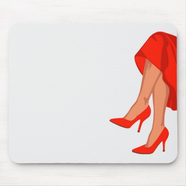 Pretty Legs Mouse Mat (Front)