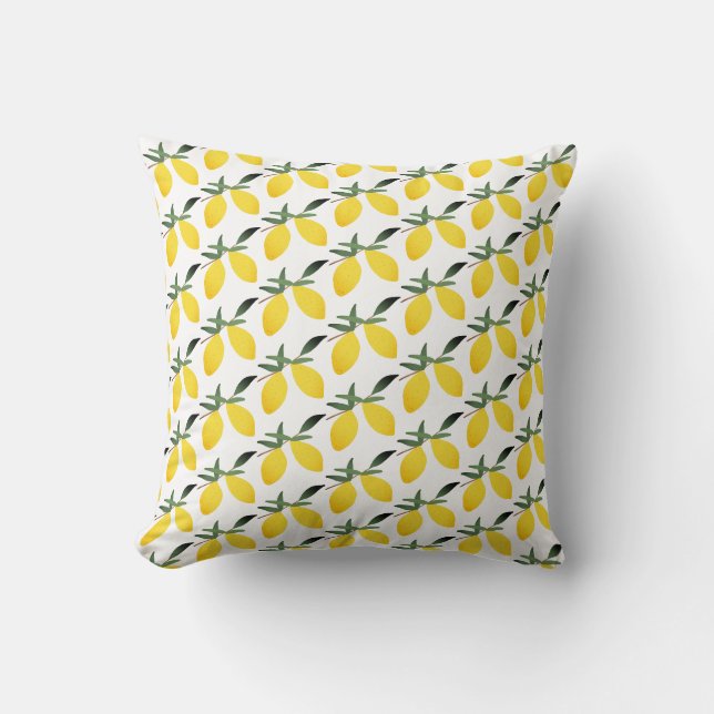 Pretty Lemon Pattern  Cushion (Front)