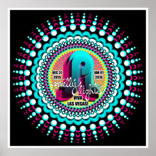 Pretty Lights NYE Poster Las Vegas 2015