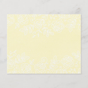 Pretty Linen & White Lace Scrapbook Paper