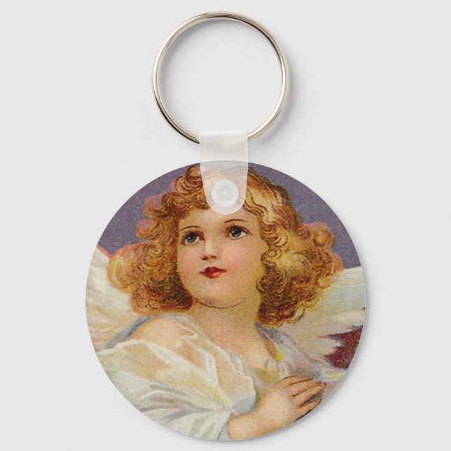 Pretty Little Angel Key Ring (Front)