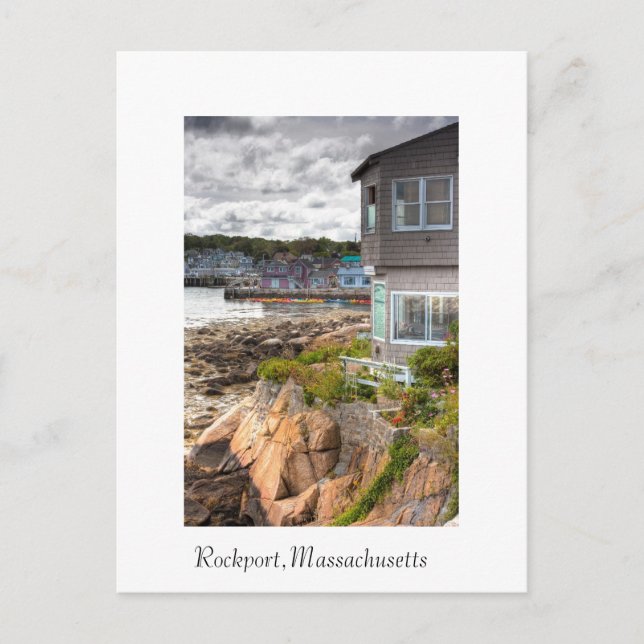 Pretty little  beach house postcard (Front)