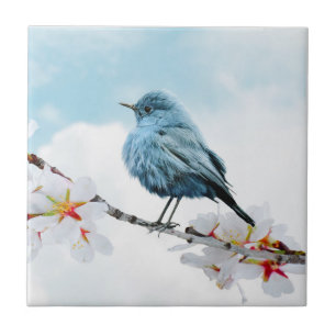 Pretty Little Bluebird Tile