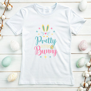 Pretty Little Bunny Easter Tee; Cute Pastel Spring T-Shirt