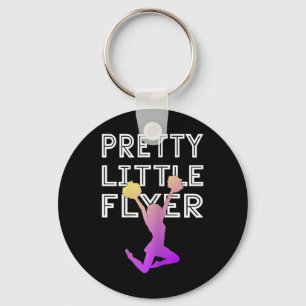 Pretty Little Flyer Cheerleader Key Ring