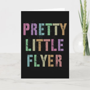Pretty Little Flyer Cheerleading Team Cheerleader Card