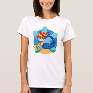 Pretty little mermaid. Mermaid, Mermaid. T-Shirt