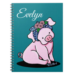 Pretty Little Pig Notebook