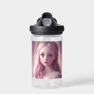 Pretty Little Princess Personalised  Water Bottle