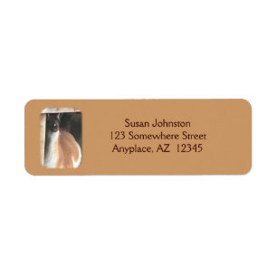 Pretty Llama Farm Animal Address Label