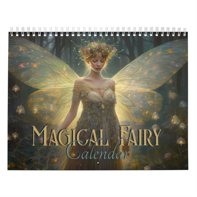 Pretty Magical Fairy Fae Fantasy Women Calendar (Cover)