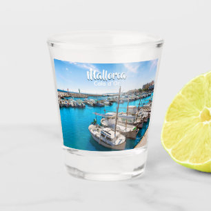 Pretty Mallorca Spain Port of Cala d`Or Souvenir Shot Glass
