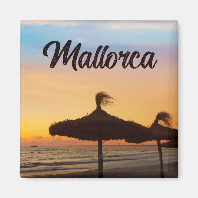 Pretty Mallorca Sunset  Magnet (Front)