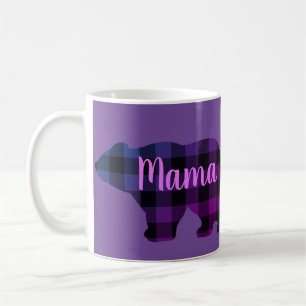 Pretty Mama bear design mothers day gift Coffee Mug