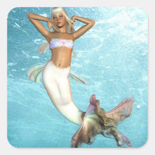 Pretty Mermaid Sticker