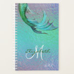 Pretty Mermaid Tail Iridescent Organiser Daily<br><div class="desc">This design may be personalised in the area provided by changing the photo and/or text. Or it can be customised by choosing the click to customise further option and delete or change the colour of the background, add text, change the text colour or style, or delete the text for an...</div>