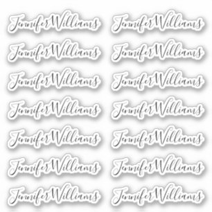 Pretty + Modern Calligraphy Script Name