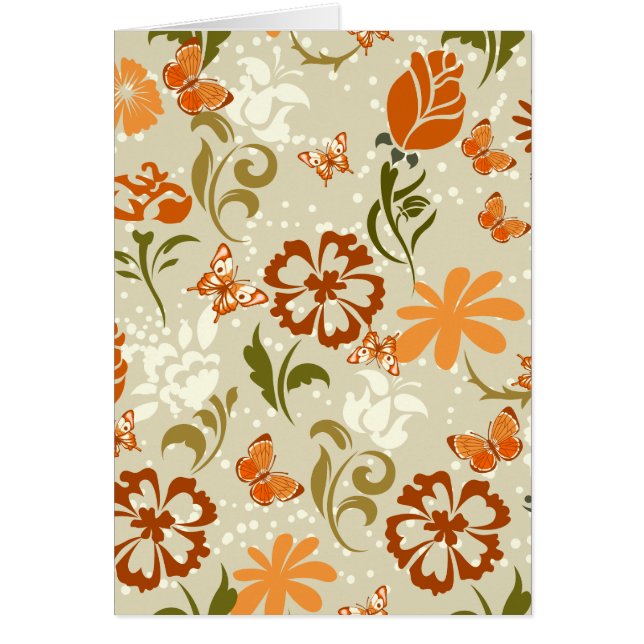 Pretty Modern Floral Pattern (Front)