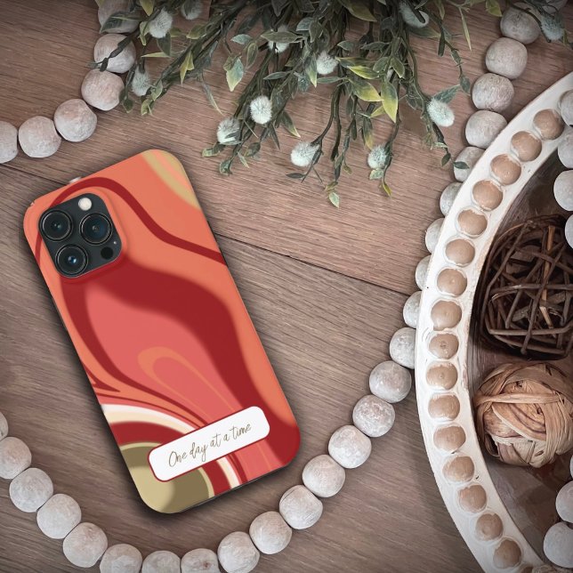 Pretty Modern Stylish Abstract Inspirivity Red Case-Mate iPhone Case (Creator Uploaded)