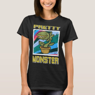 Pretty Monster Retro Vintage Carnivorous Plants Pr T-Shirt