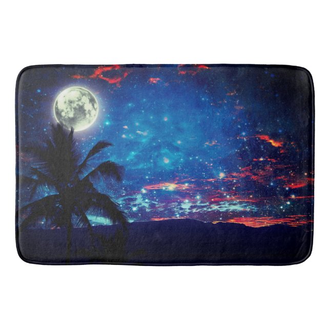 Pretty Moon Bath Mat (Front)