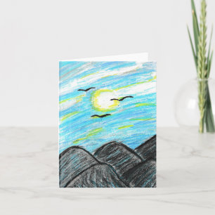 Pretty Mountains Card