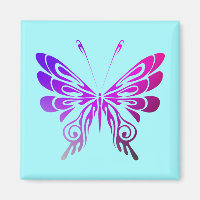 Pretty Multicolored Decorative Butterfly