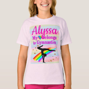 PRETTY MY HEART BELONGS TO GYMNASTICS T-Shirt