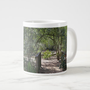Pretty Nature Walk, with quote from John Muir Large Coffee Mug