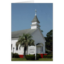 Pretty Old Church Card