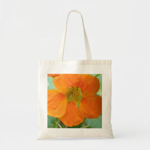 Pretty Orange Nasturtium Tote Bag