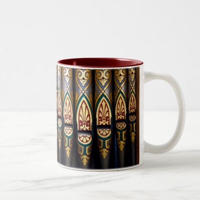Pretty organ pipes mug (Right)