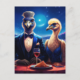 Pretty Ostrich Postcard