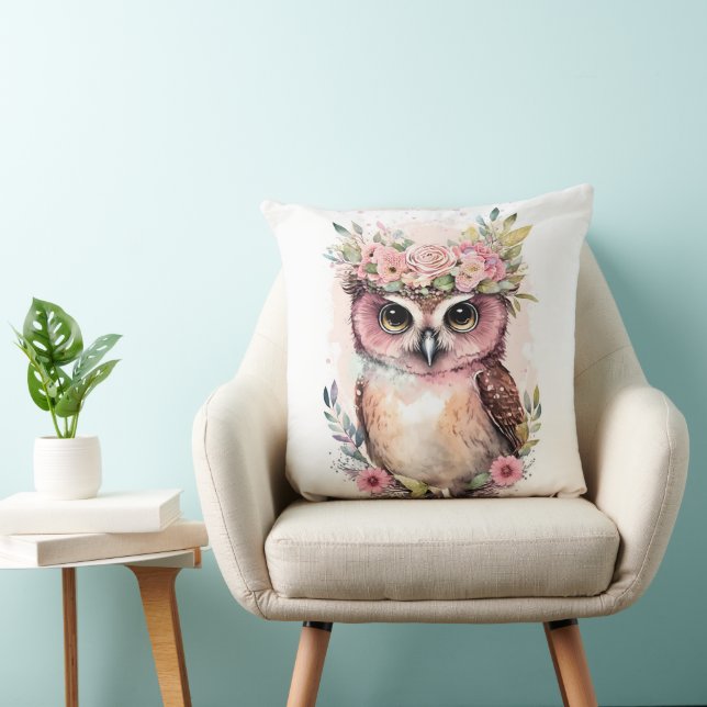 Pretty Owl Pillow (Chair)