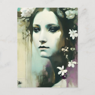 Pretty Pagan Goddess Postcard