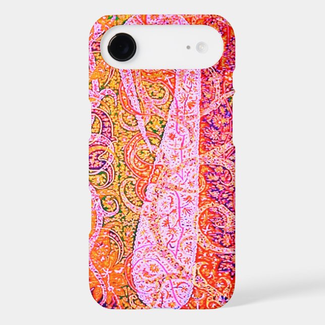 Pretty Paisley Print Case-Mate iPhone Case (Back)