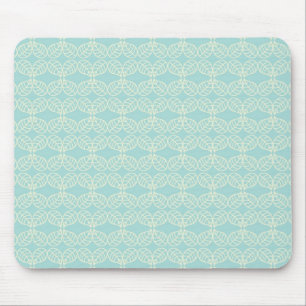 Pretty pale aqua mouse mat