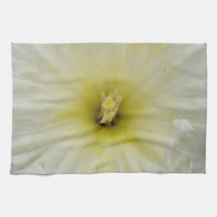Pretty Pale Daffodil Kitchen Towel