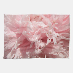 Pretty Pale Pink Poppy Kitchen Towel