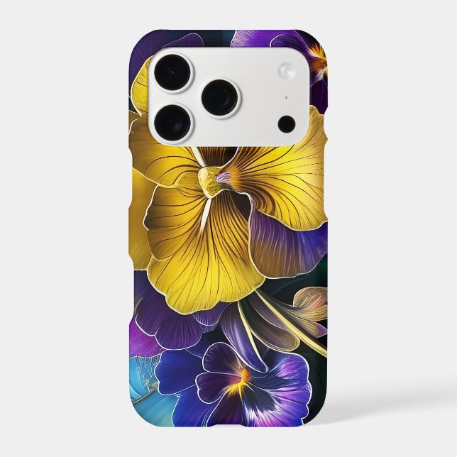 Pretty pansies art (Back)