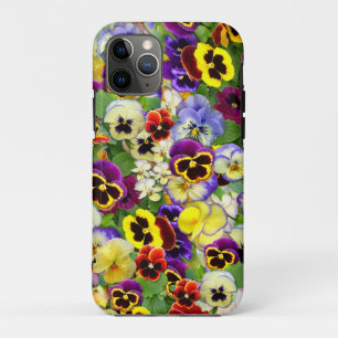 Pretty Pansies iPhone 11 Pro Case