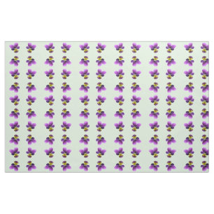 Pretty Pansy Floral Patterned Fabric