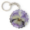 Pretty Pansy Keychain